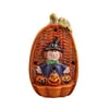 MIARHB hot lego for adults Halloween Pumpkin Witch Ghost With LED Night Light Party Decoration Toy Gift