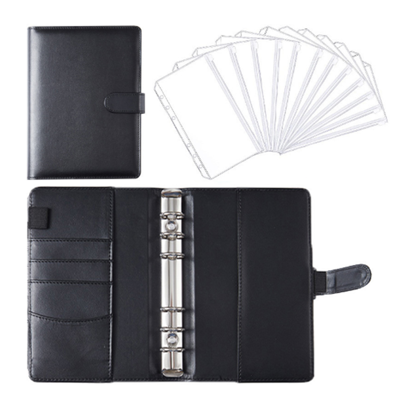 Yuedong Binder with 12PCS Envelopes,12 Cash Envelopes for Budgeting