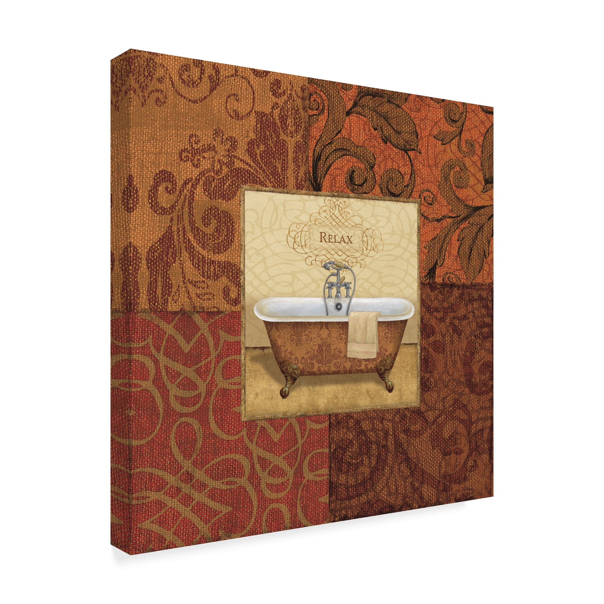 Trademark Fine Art 'Spice Bath I' Canvas Art by Daphne Brissonnet