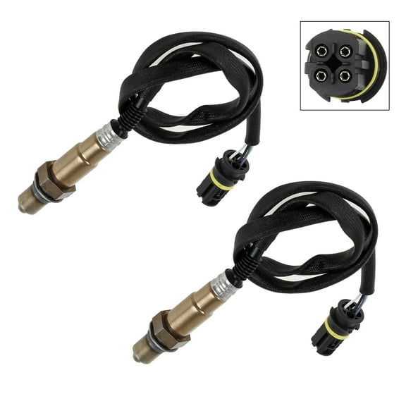 Maxfavor 2Pcs O2 Oxygen Sensor for Mercedes-Benz E320 E500 3.2L 5.0L 2006-2004 4Matic AWD Upstream