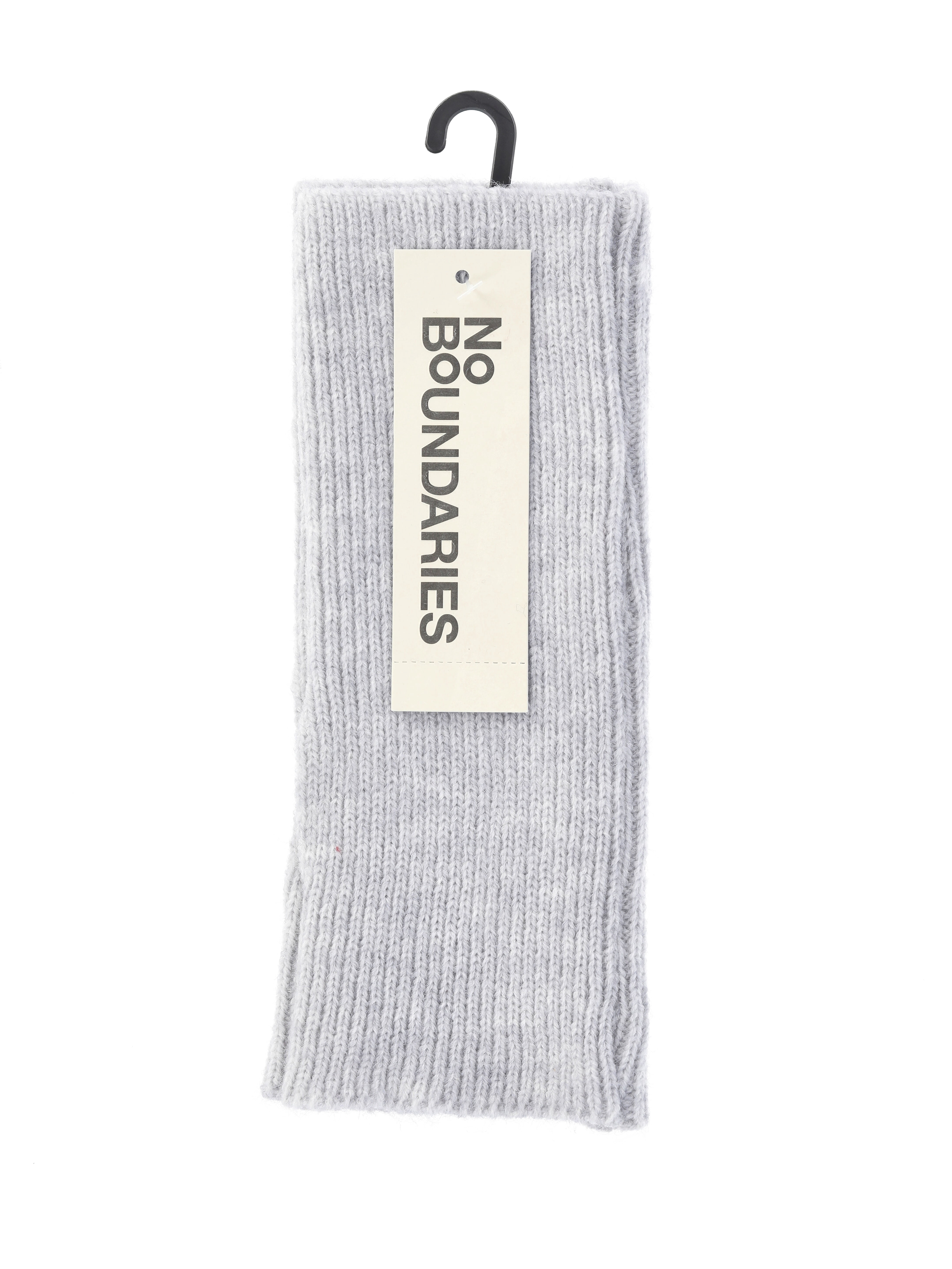 No Boundaries Fingerless Gloves, Women's, Light Gray Heather