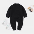 thumbnail image 5 of Boys Girls Easter Bunny Knit Sweater Romper Long Sleeve Jumpsuit Clothes, 5 of 9
