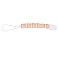 thumbnail image 4 of Baby Pacifier Clips Silicone One Piece Beads Pacifier Strap Leash Holder for Baby Shower Birthday Christmas Type 3, 4 of 5