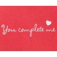 thumbnail image 3 of Papyrus Romantic Card (You Complete Me), 3 of 6