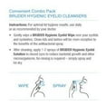 thumbnail image 4 of New Bruder Hygienic Eyelid Cleansers Lid Hygiene Combo Pack 30 Wipes w Solution, 4 of 5