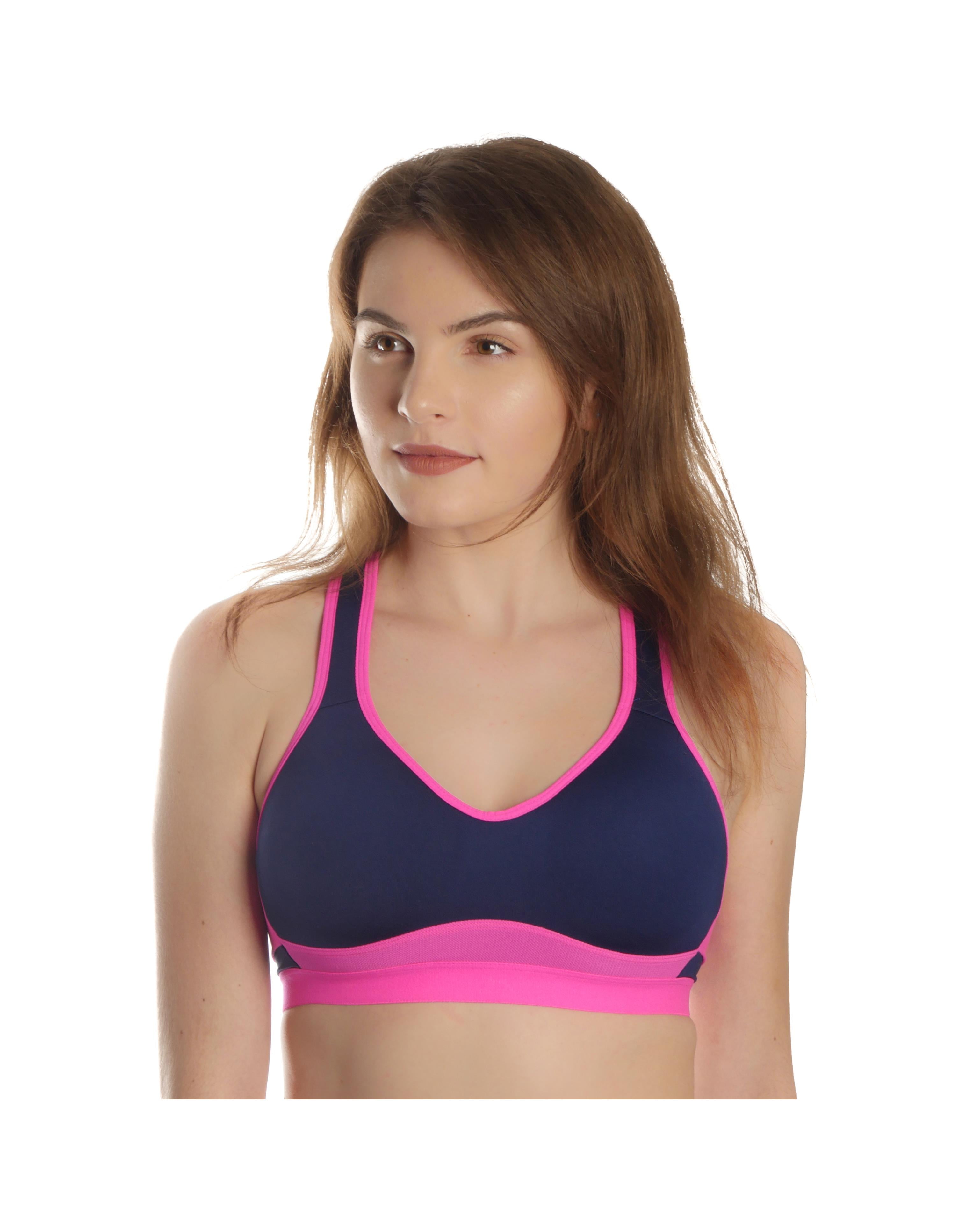 rbx zip front sports bra