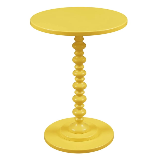 Convenience Concepts Palm Beach Table à Barreaux, Fini Bois Jaune