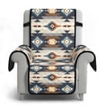 thumbnail image 6 of TSOVTHRID Aztec Tribal Geometric Print Recliner Covers Non-Slip Recliner Stretch Sofa Slipcover Recliner Cover 1 Seat Couch Protector Soft Furniture Protector Covers with Pocket for Pets, 6 of 7