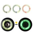 thumbnail image 3 of Night Luminous Car Ignition Key Ring Stickers Auto Motorcycle 3D Decals Decoration Key Fluorescent Circle red_2, 3 of 7