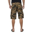 thumbnail image 2 of X RAY JEANS Men's Belted 12.5" Inseam Knee Length Cargo Shorts, Brown Camo, 32, 2 of 7