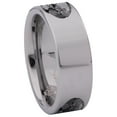 thumbnail image 3 of Viking Raven Tungsten Carbide Ring, 3 of 9