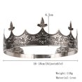 thumbnail image 2 of Corona de rey JM Tiara de Príncipe Heredero Real para Hombres, 2 of 5