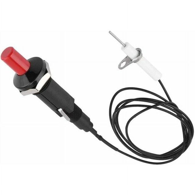 Kit de encendido por chispa piezoeléctrica, resistencia a altas temperaturas que garantiza durabilidad en condiciones extremas, fácil instalación con un mecanismo de chispa de una sola pulsación,
