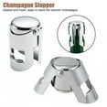 thumbnail image 3 of Sparkling Prosecco Bottle Sealer Saver Wine Champagne Stopper G6G7, 3 of 9