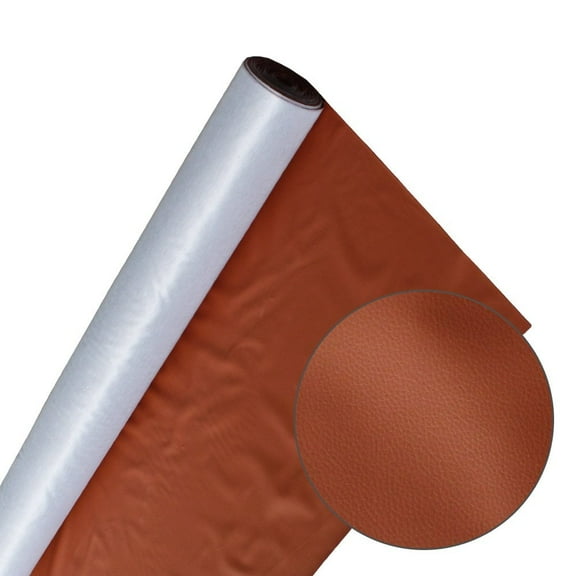 Car Marine Vinyl Fabric Upholstery Grade Replace Decorate Faux Leather by Yard (1Yard, Brown)