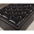 thumbnail image 2 of Nathaniel Home Brantley Faux Leather Storage Ottoman, Black, 2 of 8