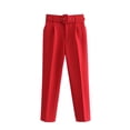 thumbnail image 1 of LLYwey Pantalons Longs pour Femmes Mode Décontractée Printemps Été Pantalons Longs de Survêtement Style H2345 Rouge TP, 1 of 3