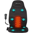 thumbnail image 1 of BestMassage MassageSeat Cushion with Heat Therapy 8 Motor Vibrations 4 Modes 3 Speed,Black, 1 of 7