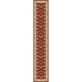 thumbnail image 5 of SAFAVIEH Lyndhurst Pearl Traditional Bordered Runner Rug, Light Blue/Ivory, 2'3" x 11', 5 of 11