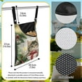 thumbnail image 6 of ZIATUBLE Christmas Cute Cat Clothes Pin Hanging Bag with Hanging Hook Clothespin Holder for Clothesline Pack of 2 Easy to Use Clothes Pin Bag for Outside Stretch Clothes Pins Hanging Bag, 6 of 7