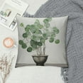 thumbnail image 2 of Nawypu  Green Plants Decorative Throw Pillow Covers, Green Leaves Throw Cushion Case,Double-Side Printed Pillowcases for Sofa and Living Room, 2 of 5