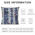 thumbnail image 6 of Nawypu Virtues Throw Pillow Cover Blue and White 2pcs, Luxurious and Fashionable 1 Piece Throw Pillow Cover, 6 of 6