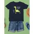 thumbnail image 3 of Little Dino  Lineless Art T-Shirt Juniors -Image by Shutterstock,  Medium, 3 of 4