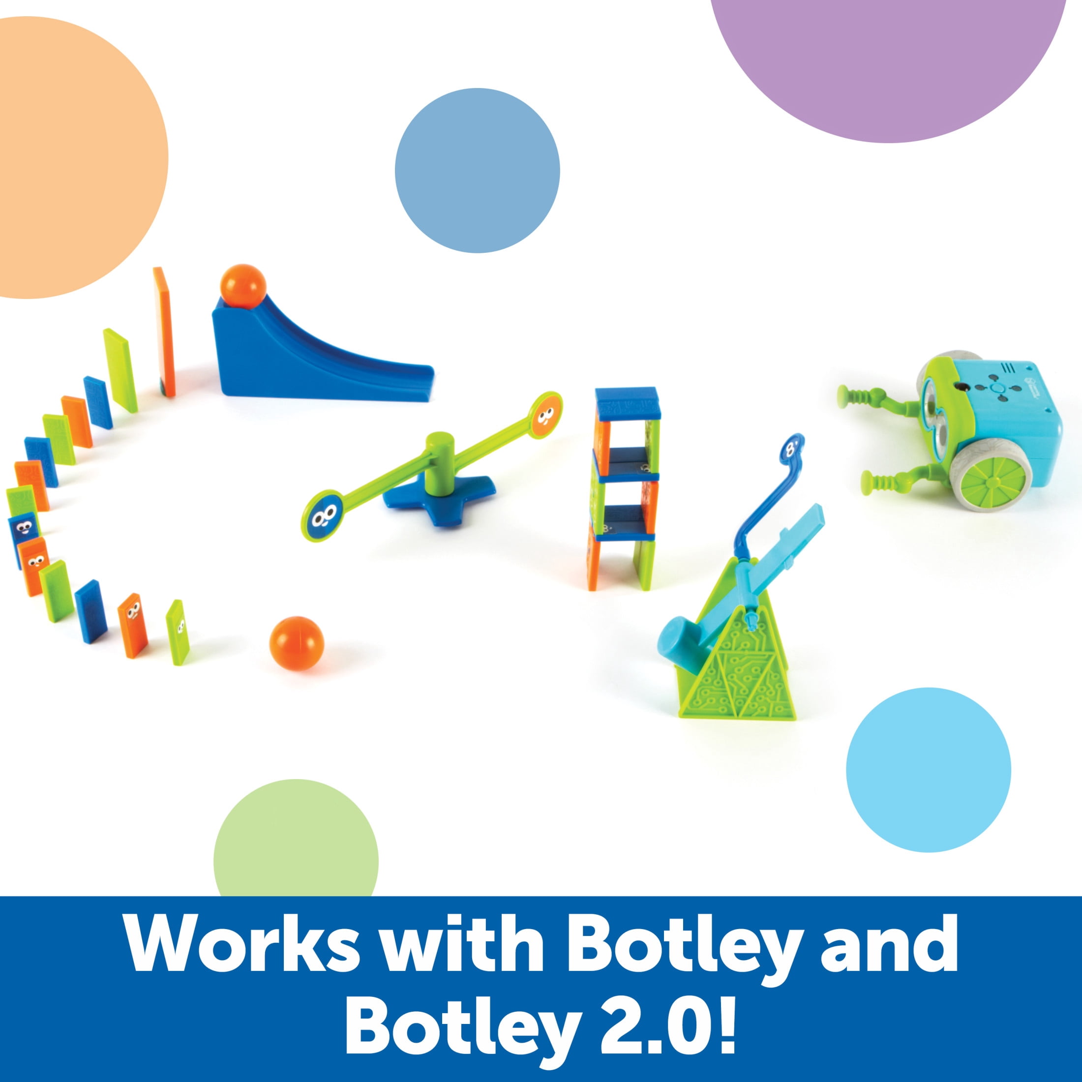 Learning Resources Botley Action Challenge Set - 40-Piece STEM Kit for Ages 5+