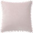 thumbnail image 1 of Unique Bargains Housse de Coussin en Velours avec Pompons pour Canapé-Lit 1 Pcs, 1 of 10