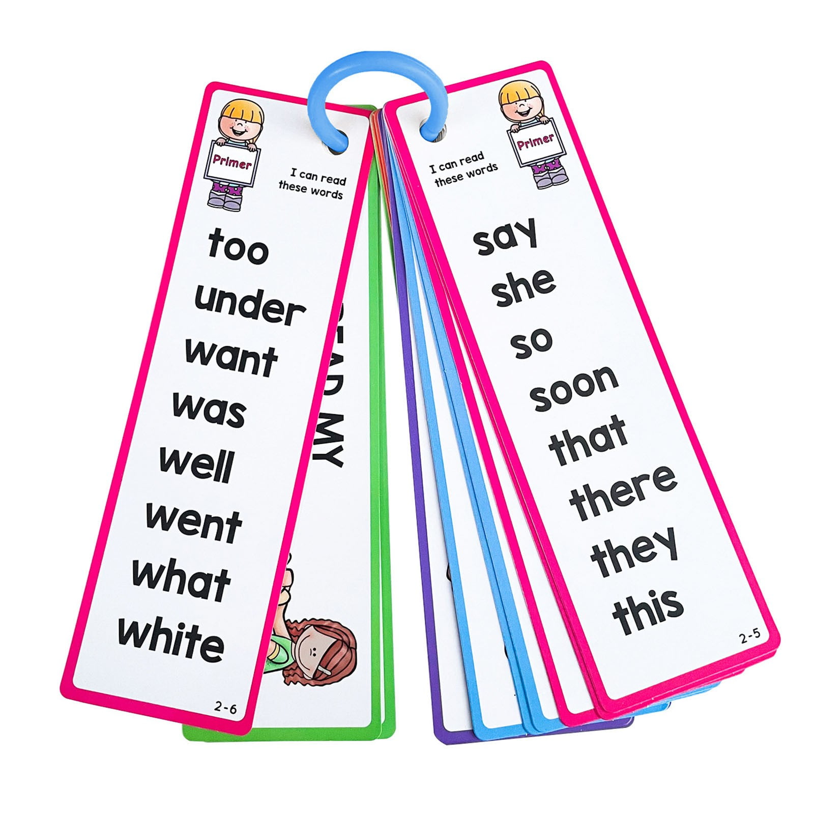 Sight Words Flashcards High Frequency Words Beginning Reading Kindergarten to 1st Grade ESL Teaching Materials Autism Learning Materials Vocabulary Building
