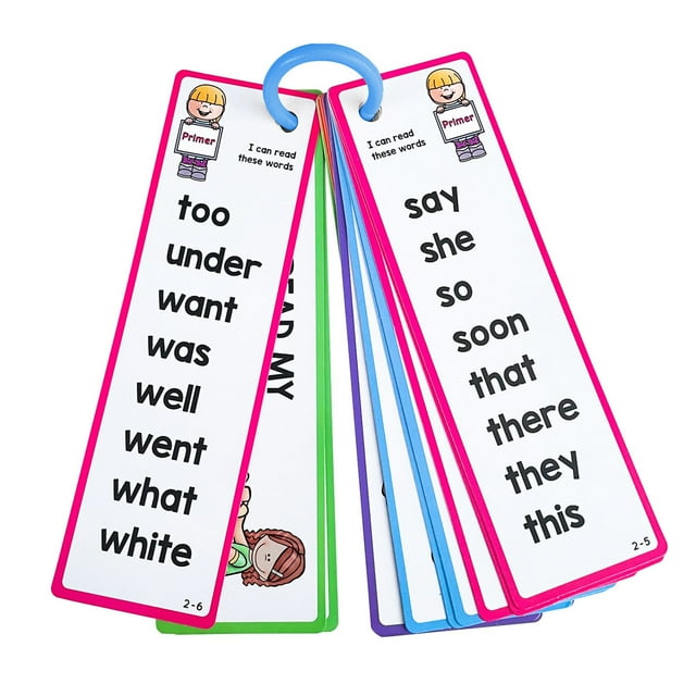 Sight Words Flashcards Spelling Reading Phonics Educational Tool For Kids Learning
