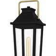 thumbnail image 2 of BUK9007MBK Quoizel Lighting Buckley - 1 Light Outdoor Post Lantern In Traditional Style-22.5 Inches Tall and 7.5 Inches Wide, 2 of 5