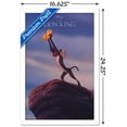 thumbnail image 3 of Disney The Lion King 1994 - Pride Rock Wall Poster, 14.725" x 22.375", Framed, 3 of 3