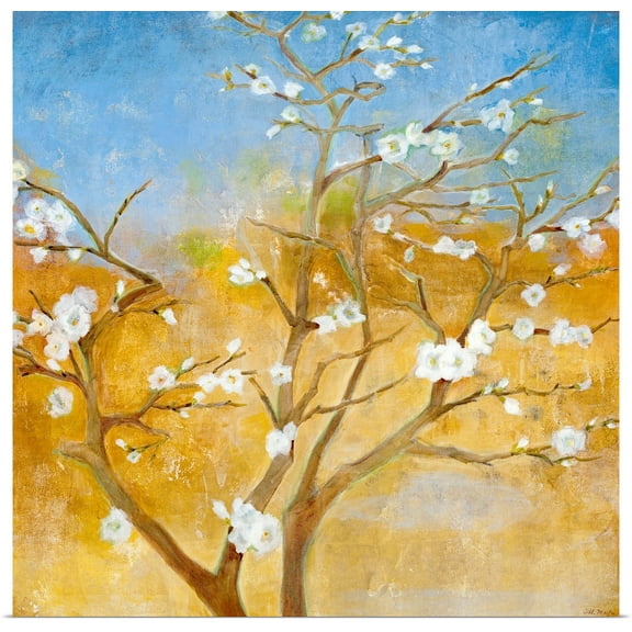 Great BIG Canvas | Rolled Jill Martin Poster Print entitled White Emanations