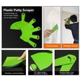 thumbnail image 4 of Putty Spatula Set, Flexible Putty Scraper 5PCS Flat and Gentle Convenient Grip Lightweight Versatile Usage  for Seam Filling Smoothing, 4 of 7