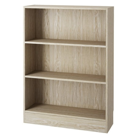 Element Short Wide 3 Shelf Bookcase - Walmart.com