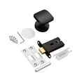 thumbnail image 3 of Baoblaze Invisible Door Lock Zinc Alloy Hidden Inside Lock Keyless Interior Door Knob for black, 3 of 8