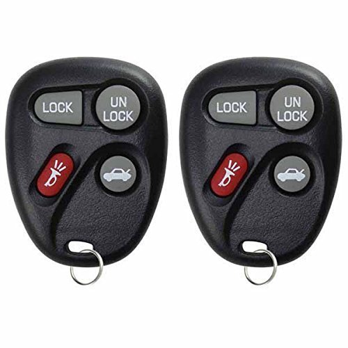 2 KeylessOption Replacement 4 Button Keyless Entry Remote Controls Key