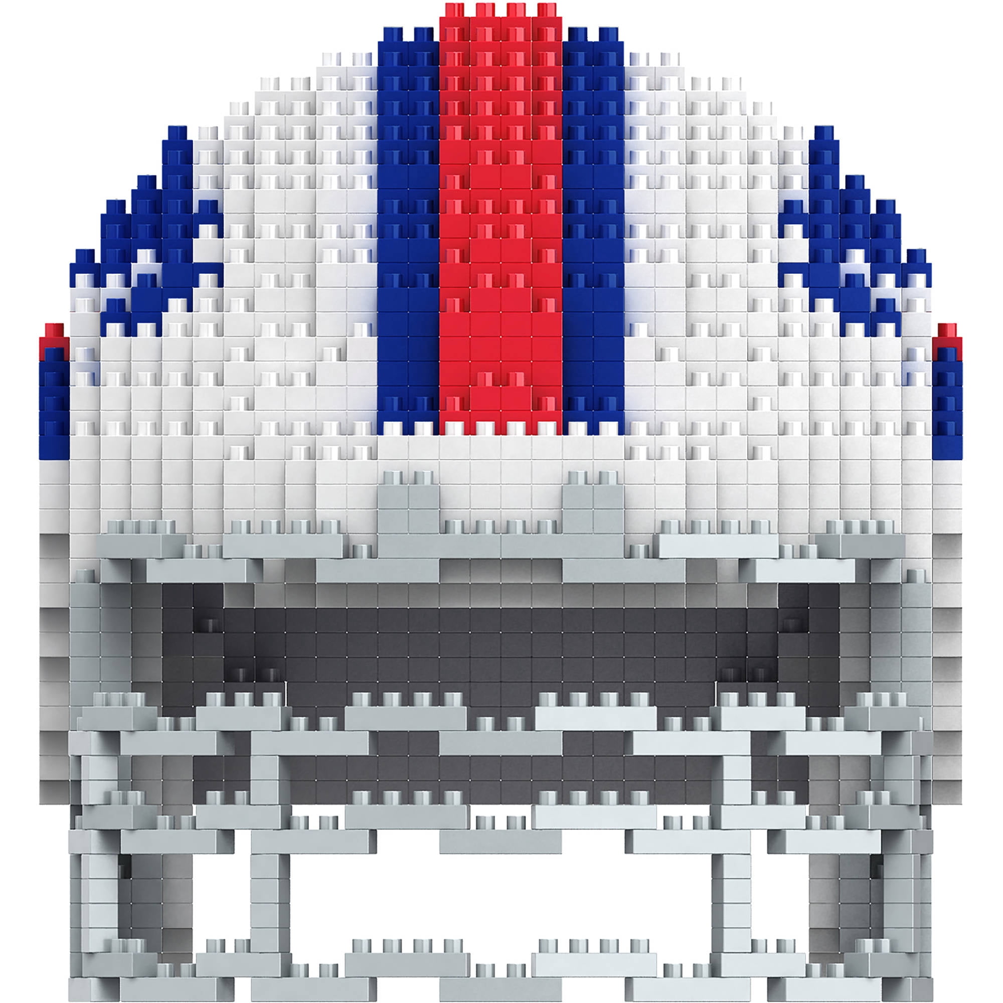Forever Collectibles 3D BRXLZ Mini Helmet, Buffalo Bills