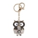 thumbnail image 1 of Ganfancp Nueva Serie Creativa Llavero de Aleación de Diamantes Big Eye Owl Rebajas Flash Deals 1* Llavero con Cabeza de Gato, 1 of 1