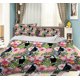 thumbnail image 2 of 3D Flores Pájaros Patrón Funda de edredón Set Ropa de cama Set Funda de edredón Fundas de almohada Wj, 2 of 3