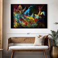 thumbnail image 3 of Elephant Stock Rhinoceros Color Grunge Wall Art - Horizontal Canvas Wall Art - Living Room Wall Decor - Animal Canvas - Gold And Black Decor - 51" x 34", 3 of 8