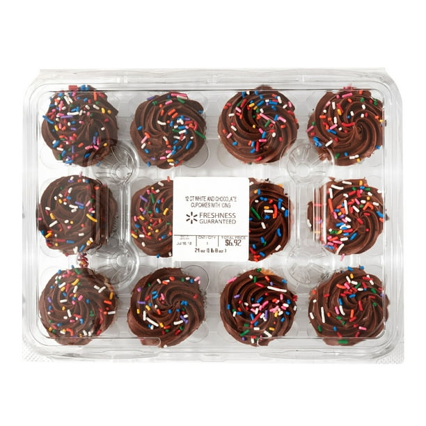 Freshness Guaranteed Assorted Cupcakes with Buttercream, 12 ct