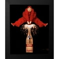 thumbnail image 2 of Vintage Apple Collection 15x18 Black Modern Framed Museum Art Print Titled - Belgium Red Man, 2 of 5
