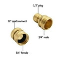 thumbnail image 3 of M22-14mm High Pressure Washer Adapter Kit Quick Disconnect kit With 5pcs Nozzles, 3 of 9