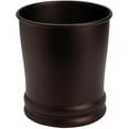 thumbnail image 1 of Bronze Olivia Waste Basket, 1 of 6