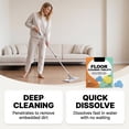 thumbnail image 6 of Floor Cleaning Tablets 12 Pack Tile Floor Stain Remover Odor Eliminator Fresh Scent Mopping Tabs for Hard Floors Streak Free Shine Daily Home Cleaning Supplies Bathroom Kitchen Use Home Cleaning Kit, 6 of 9