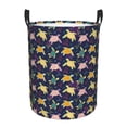 thumbnail image 2 of Cauagu Turtle for Laundry Basket,Collapsible Organizer Basket for Storage Bin Toy Bins Gift Baskets Bedroom Clothes Children Nursery Hamper -Medium, 2 of 7