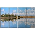 thumbnail image 2 of Hala Sulttan Tekke dans un Panorama de Cyprès - Art sur Toile Extra Grand de Rivage, 2 of 3
