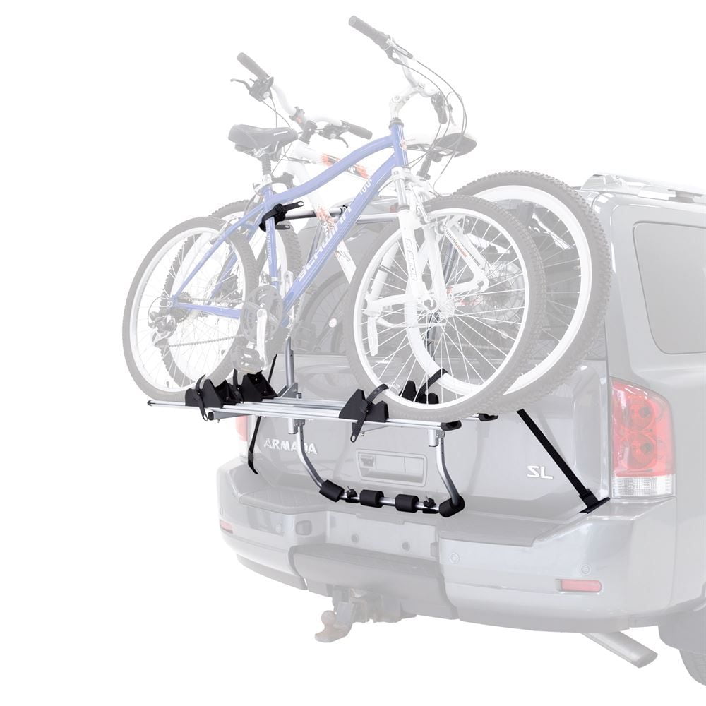 Allen Sports Ultra Compact 2 Bike Trunk Mounted Bike Rack for Car SUV Model MT2 35 lbs Capacity per Bike Walmart